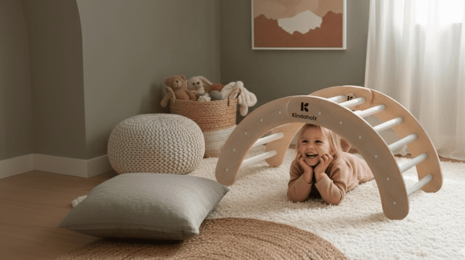 7 Gründe, warum ein Kletterbogen die Entwicklung deines Kindes fördert